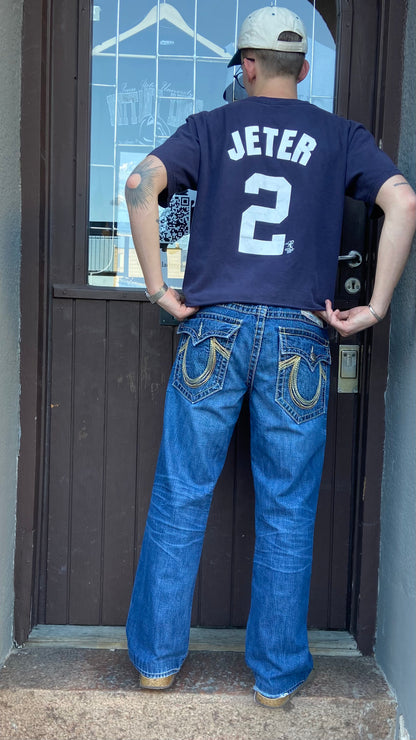 True Religion Rainbow Ricky Jeans W34L31/32